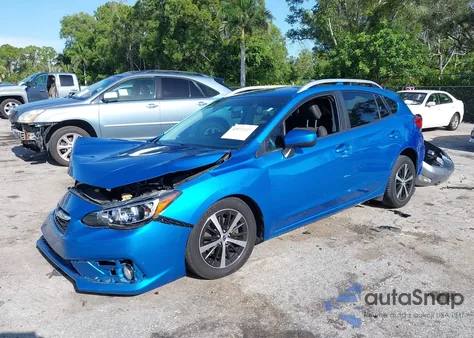 2021 Subaru Impreza Premium 5-Door z USA, uszkodzony, nr VIN 4S3GTAD63M3710363